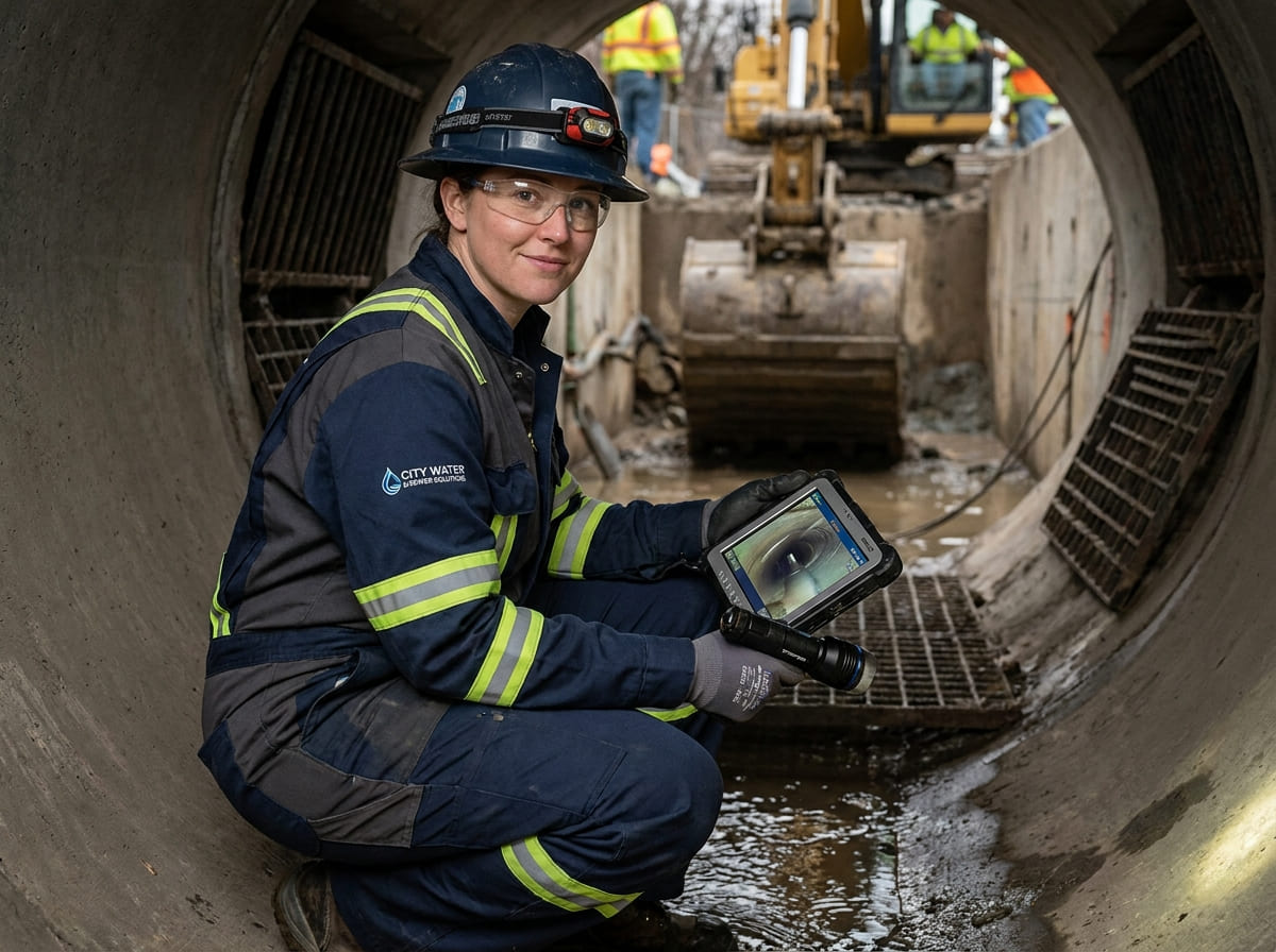 Sewer Line Inspection & Replacement in Groveton
